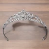 Crown headwear, princess and girl crown, crystal large headband, pink Frozen children's birthday hair accessory details Picture